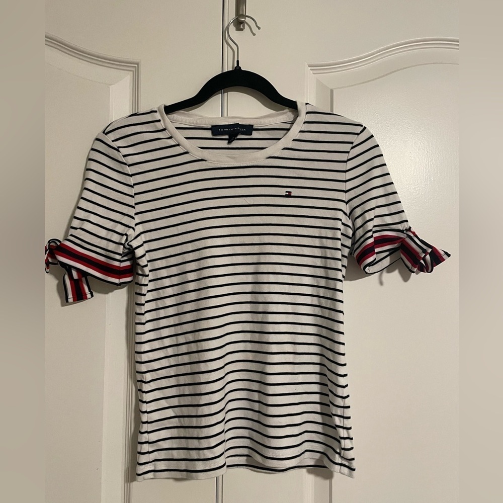 TOMMY HILFIGER Womens Striped Shirt